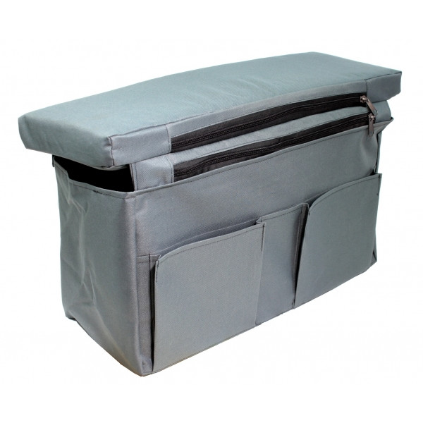 М'яке сидіння з сумкою-рундуком 60 см для надувної човна - зручне та практичне рішення для риболовлі та відпочинку на воді, фото 1