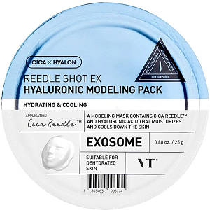 Моделююча маска для обличчя зі спікулами VT Cosmetics Reedle Shot EX Hyaluronic Modeling Pack 25 g