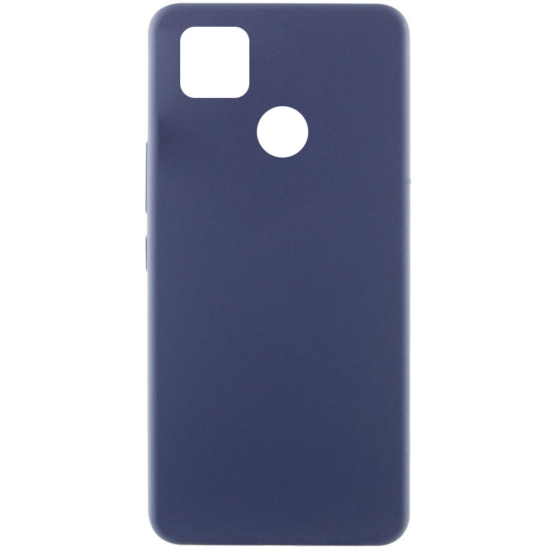 Чохол Silicone Cover Lakshmi (AAA) для Xiaomi Redmi 9C | Підкладка з мікрофібри Темно-синій / Midnight blue, фото 1
