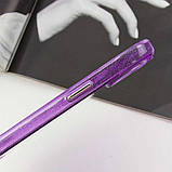 Яскравий чохол із блискітками Radiance для Apple iPhone 14 (6.1") |Термополіуретан (TPU)| Purple, фото 5