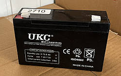 Акумулятор UKS WTS-12 6 вольтів 12 амперів