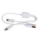 Power Bank з пусково-зарядним пристроєм Xtrobb 24612 Бустер 6в1 з компресором та ліхтариком 10000 mAh., фото 6