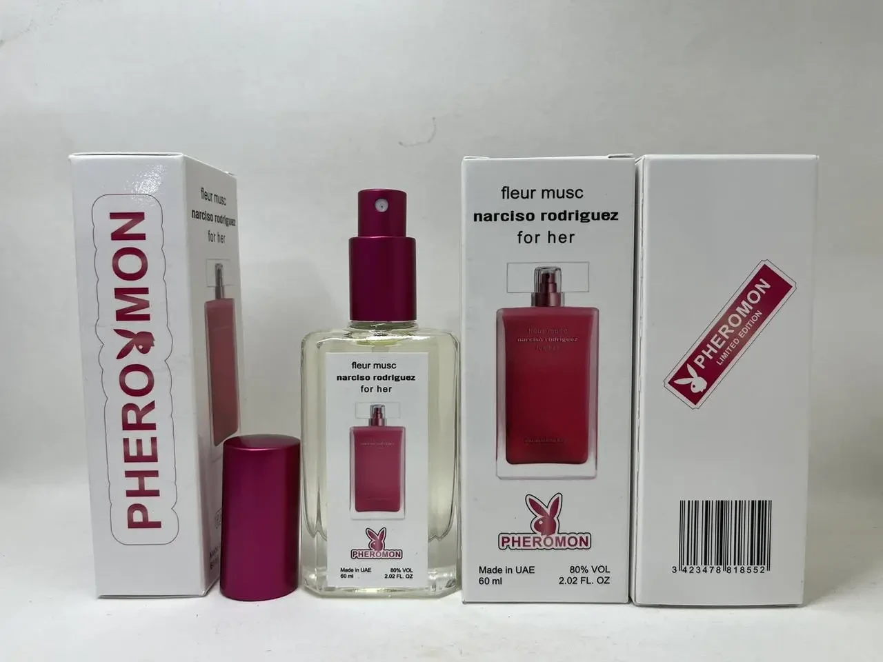 Жіночий аромат Narciso Rodriguez Fleur Musc (Нарцисо родергез флер муска) з ферамонами 60 мл, фото 1