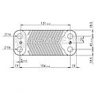 Теплообменник ГВС Immergas Mini 24 3E Major 24 4E Mythos 24 2E 3.021692 1.028657, фото 4