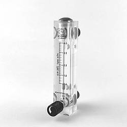 Ротаметр панельного типу газовий LZM-15ZT 0,4-4 (різьба зовнішня 1/2")