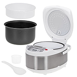 Мультиварка чаша 3л з відкладеним стартом 12годин і підтримкою тепла 700Вт Adler AD 6420, фото 4