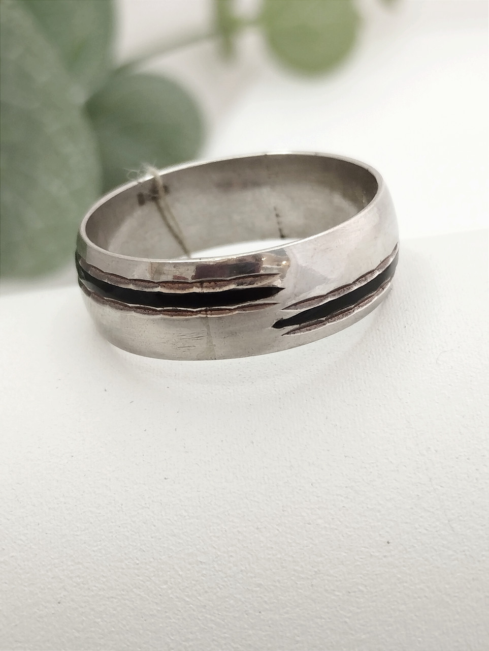 Срібна обручка 925пробы.