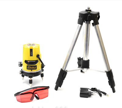 Лазерні рівні (нівеліри) та комплектуючі