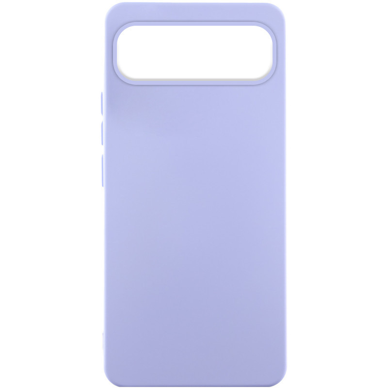 Чохол Silicone Cover Lakshmi (AA) для Google Pixel 9 Pro XL | Мікрофібра Бузковий / Dasheen, фото 1