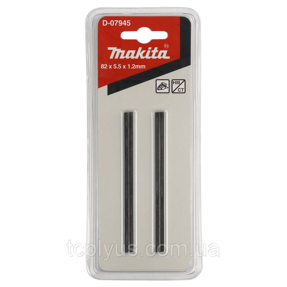 Міні-ножі для рубанка Makita 82 мм HM (1100, 1902, N1923H, KP0800, KP0810, BKP180 DKP180, DKP181, KP001G)