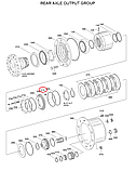 0734.317.169, 11704997, 82032722, 1.180-00371, 2.180-01061, ZGAQ-02922 U-Кільце ущільнювальне 167х159,6х4мм, фото 3
