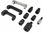 Комплект адаптерів для знімання форсунок (використання з інерційним молоктом) Falcon F05495, фото 2