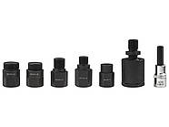 Комплект адаптерів для знімання форсунок (використання з інерційним молоктом) Falcon F05495, фото 3