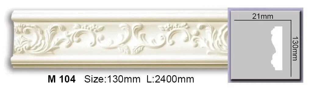 Молдинг З Орнаментом Поліуретановий Harmony M 104 Flexi