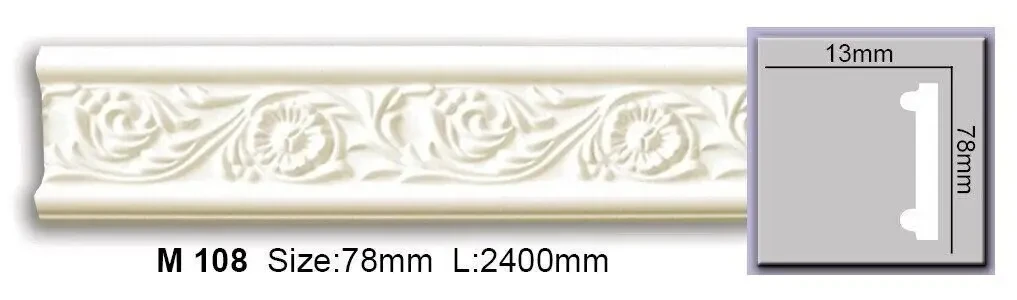 Молдинг З Орнаментом Поліуретановий Harmony M 108