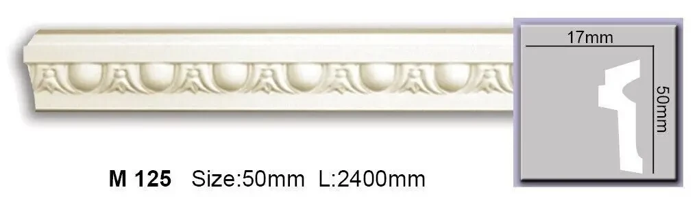 Молдинг З Орнаментом Поліуретановий Harmony M 125