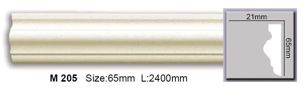 Молдинг Гладкий Поліуретановий Harmony M 205