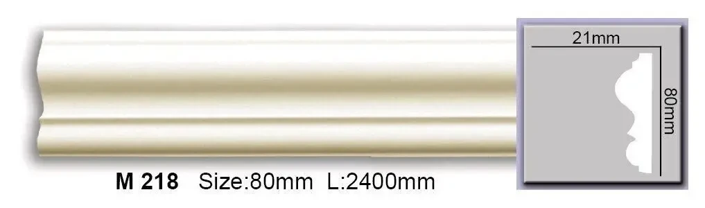 Молдинг Гладкий Поліуретановий Harmony M 218 Flexi