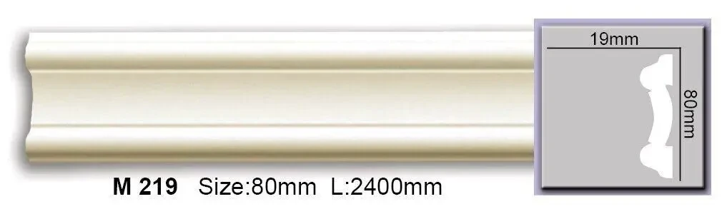 Молдинг Гладкий Поліуретановий Harmony M 219 Flexi