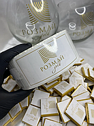 Наклейки з власним логотипом Етикетка плівка Стікери в рулоні 1000 шт, фото 2