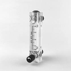 Ротаметр панельного типу газовий LZM-15ZT 0,04-0,4 (різьба зовнішня 1/2")