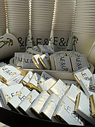 Вишуканий брендований преміум шоколад 6 г — молочний смак для кав’ярень 100 шт., фото 5