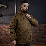 Куртка Grifon Polar Level 7 (ХМРС) плащівка з мікроріп-стоп, койот 50 МК, фото 3