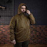 Куртка Grifon Polar Level 7 (ХМРС) плащівка з мікроріп-стоп, койот 50 МК, фото 9