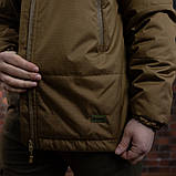 Куртка Grifon Polar Level 7 (ХМРС) плащівка з мікроріп-стоп, койот 50 МК, фото 10