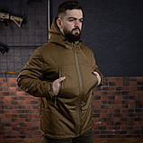 Куртка Grifon Polar Level 7 (ХМРС) плащівка з мікроріп-стоп, койот 50 МК, фото 5