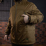 Куртка Grifon Polar Level 7 (ХМРС) плащівка з мікроріп-стоп, койот 50 МК, фото 7