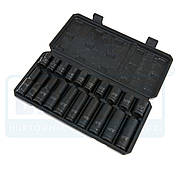 Набір ударних головок 1/2" (10-19 мм) CR-MO 20 од. V08117, фото 3