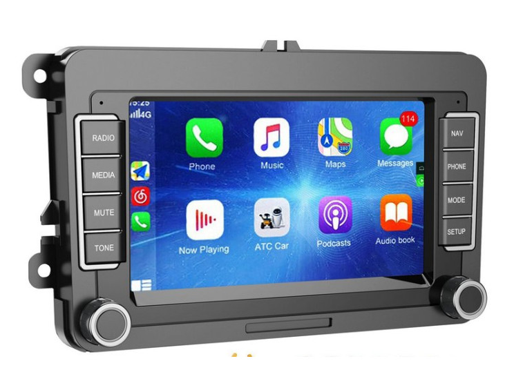 Автомобільна магнітола 2-din  CP605 на Android Ram 1G-32G Volkswagen Golf 5 Polo Passat B6 Touran Tiguan Jetta
