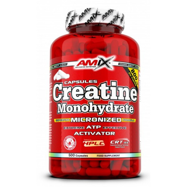 Креатин Amix Creatine monohydrate 750 мг 500 капс
