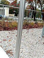 Перила безригельні, без наповнення з нержавійючою сталі для міських алей та проспекту