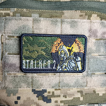 Шеврон STALKER 2 на липучці для велкро патч
