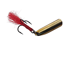 Блешня Грушка-куля (латунь), трійник Origin