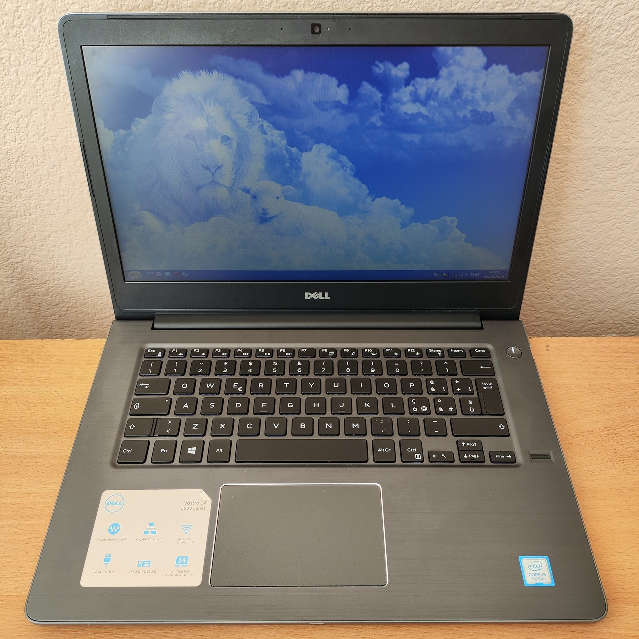 Ноутбук DELL Vostro 5468 14" i5-7200u/8Gb DDR4/256Gb SSD/Intel HD Graphics 620