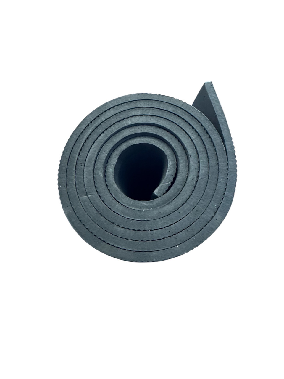 Килимок для фітнесу та йоги чорний, т. 5 мм, 60х200 см, EVA, 100 кг/м3, виробник Україна, TERMOIZOL®, фото 1