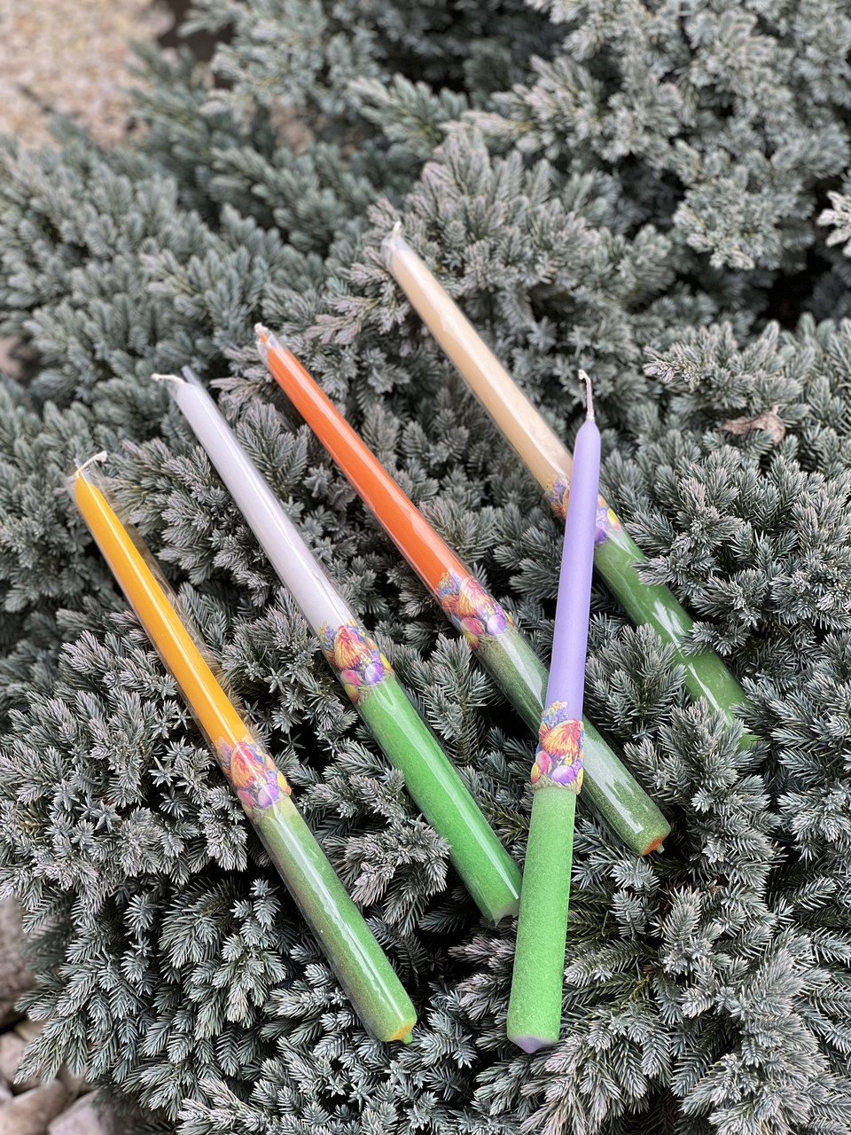 Свічка воскова святкова, фото 1