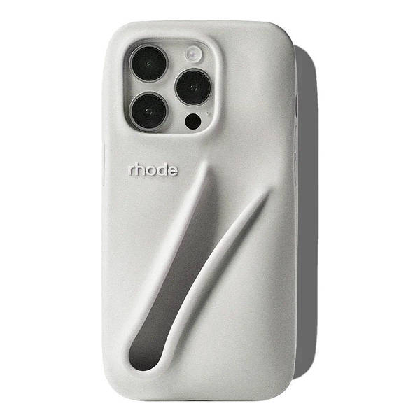 Чехол для телефона Rhode Lip Case Gray для iPhone 16 Pro