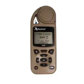 Метеостанція Kestrel 5500 с Bluetooth, LINK з флюгером, Колір: Tan, 0855LVTAN