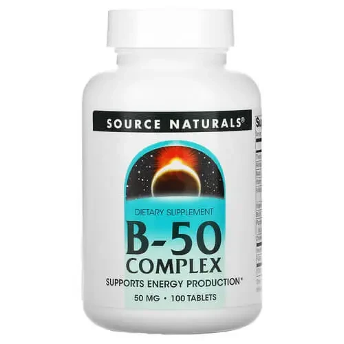 Source Naturals Комплекс B ( 50 mg ) 100 tab