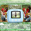 Дитяча цифрова камера з моментального друку фото Poddy pony C10Blue, фото 10