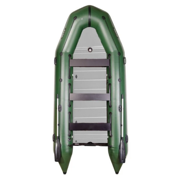 Надувний човен Bark BT-420SAL Білий з алюмінієвим настилом