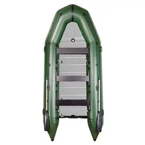 Надувний човен Bark BT-420SAL Білий з алюмінієвим настилом, фото 1