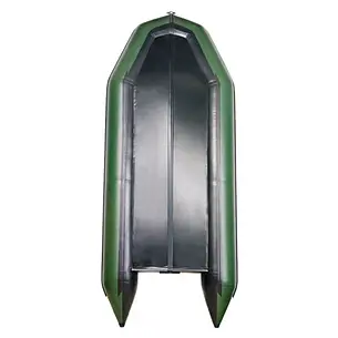 Надувний човен Bark BT-420SAL Білий з алюмінієвим настилом, фото 2