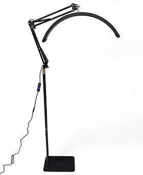 Безтіньова LED-лампа на штативі HD-M40X, 36 Вт, чорна