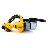 Автомобільний пилосос на акумуляторі DeWalt DCV501LN-XJ (36V, 6AH), бездротовий автопилосос, фото 3