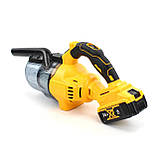 Автомобільний пилосос на акумуляторі DeWalt DCV501LN-XJ (36V, 6AH), бездротовий автопилосос, фото 9